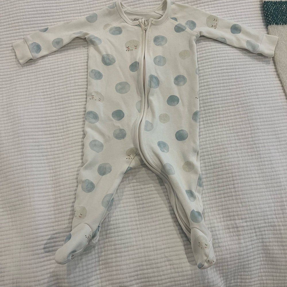 Pehr Luna Moons Footed Sleeper PJs